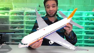 LEGO Passenger Jet rebuilt & fully customized!