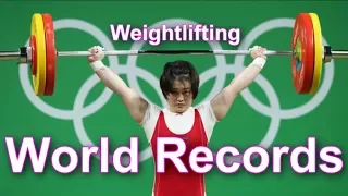 All World records: Weightlifting / Мировые рекорды: тяжелая атлетика