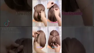 cara ikat rambut pendek