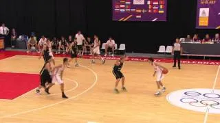 EYOF2013 BASKETBALL (B) TUR-GER RECAP