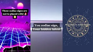 Zodiac Signs TikTok Compilation 🔮Part 16🔮