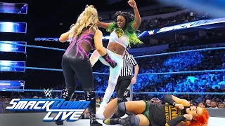 Becky Lynch & Naomi vs. Natalya & Alexa Bliss: SmackDown Live, Aug. 30, 2016