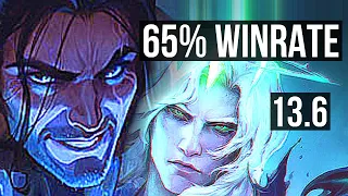 SYLAS vs VIEGO (JNG) | 65% winrate, Legendary, 10/3/10 | KR Challenger | 13.6