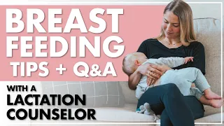 Q&A + BREASTFEEDING TIPS With ME 🍼 A Lactation Counselor