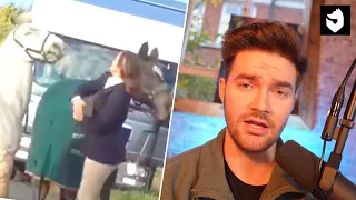 Horse abuse goes VIRAL after shocking footage emerges