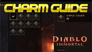 How To Upgrade Charms | Diablo Immortal