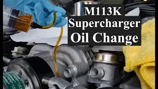 How to Change the Supercharger Oil on AMG M113k Engines (4K)
