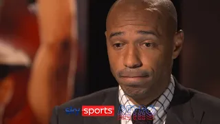 "I cried" - Thierry Henry on when he left Arsenal