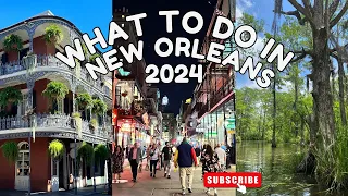 TOP 10 Things to do in NEW ORLEANS 2024 ⚜️⚜️ The best things to visit, see, eat and drink!