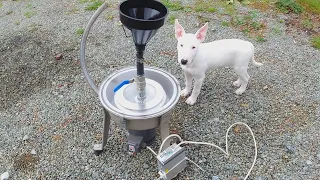 Using a centrifuge to clean used oil and diesel.. Will it work??