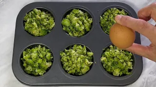 I have never eaten such delicious broccoli! Delicious broccoli muffins recipe.