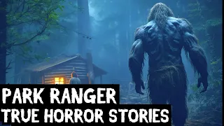 7 TRUE Extremely Terrifying Park Ranger Horror Stories Told In The Rain (Dogman,Cryptids,Creepy)