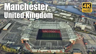 Fly over Manchester - United Kingdom - 4K 60fps | Musical Showcase | Microsoft Flight Simulator