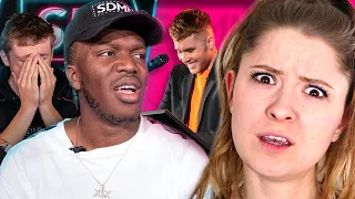 AMERICANS REACT TO THE ROAST OF THE SIDEMEN