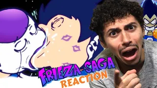 FrIeZA SaGA!? HUH!? | Frieza Saga in a Nutshell REACTION!