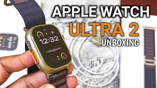 Apple Watch Ultra 2 GPS + Cellular 49mm Titanium Case With Bule Alpine Loop