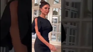 Victoria Beckham Cries after Paris fashion Show