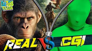 😱​SAGA "PLANETA DE LOS SIMIOS" sin EFECTOS ESPECIALES-"REAL vs CGI"