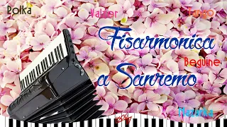 Fisarmonica a Sanremo | Ballo Fisarmonica Folk | Liscio 2024 | Tango, Valzer, Mazurka