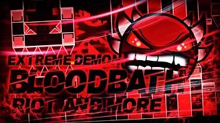 [EXTREME DEMON] 'BLOODBATH' 100% COMPLETE By Riot & More! | Geometry Dash [2.1] - Dorami