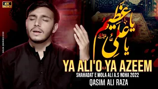 21Ramzan Noha | Shahadat Mola Imam Ali A.S  | Ya Ali O Ya Azeem | Qasim Ali Raza | Ramzan