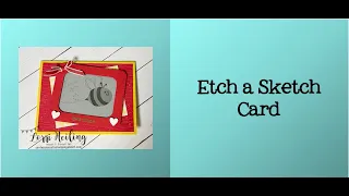 Etch a Sketch Card