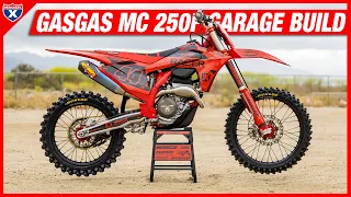 2023 GasGas MC 250F Factory Edition Project Bike Garage Build | Racer X Films