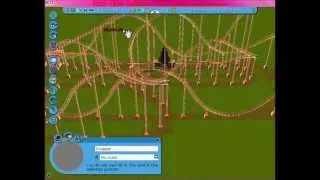 RCT3 How to make a Pre-Made Roller Coaster