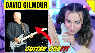 REACTING to David Gilmour - Amazing Guitarist! YOU HAVE TO SEE THIS! - Pink Floyd Reaction/Analysis