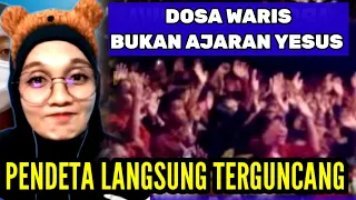 UNI RIVA TUNJUKKAN DATA YESUS TID4K AJARKAN DOSA WARIS, PENDETA INI LANGSUNG TERGUNC4NG,,,