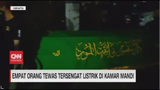 4 Orang Tewas Tersengat Listrik di Kamar Mandi