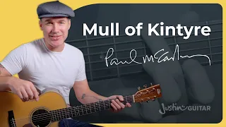 Mull of Kintyre by Paul McCartney | Easy Guitar Lesson