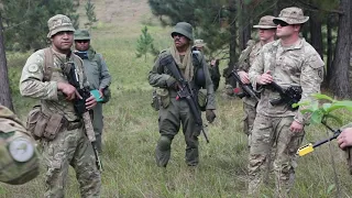 B-Roll Exercise Cartwheel 2022 Jungle Training with New Zealand and Fijian soldiers