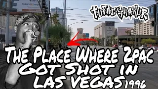 The Place where 2pac got Shot in Las Vegas back on 1996