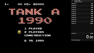 Tank A 1990 (Stage 1-12 - 1 player ) in 9:39