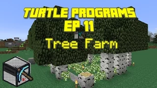 ComputerCraft: Turtle Programs, Ep 11: Tree Farm (pastebin: Qn008fPa)