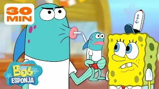 Bob Esponja | ¡Los mejores momentos de Harold en Bob Esponja! 🐟 | Bob Esponja en Español