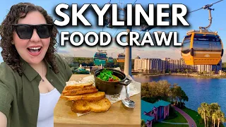 Unlocking Disney World's Secret Foodie Spots: Skyliner Food & Bar Crawl
