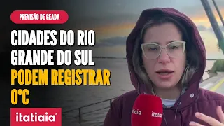 CHUVAS NO RS: RIO GRANDE DO SUL TEM PREVISÃO DE FRIO E GEADA PARA OS PRÓXIMOS DIAS