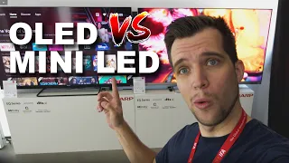 OLED vs Mini-LED TV -  NEW SHARP Mini LED TVs and Scooters at IFA 2022