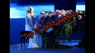 Lady Gaga's Top 10 Best pianos