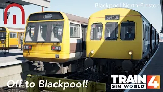 Train Sim World 4 - Off to Blackpool - Class 142 PACER