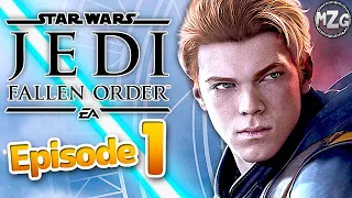 Star Wars Jedi: Fallen Order Gameplay Walkthrough Part 1 - Cal Kestis the Jedi! Second Sister Boss!