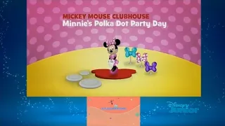 Minnie's Polka Dot Party Day Promo on Disney Junior