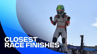 Formula E's CLOSEST EVER race finishes!