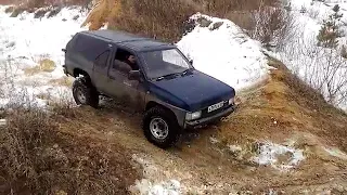 Nissan Terrano WD21 с OFF ROAD74 карьер