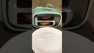 Grilled cheese sandwich in under 1 minute using toaster