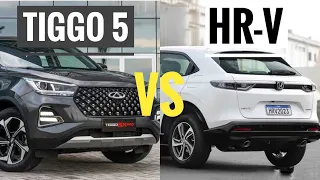 NOVO HR-V OU TIGGO 5X PRO? QUAL FAZ MAIS SENTIDO?