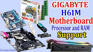 GIGABYTE H61M Motherboard Processor & RAM Support | Gigabyte | RAM | By Tanvir Computer & Scientists