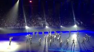 «Юбилейный» плац-парад военно духовых оркестров.